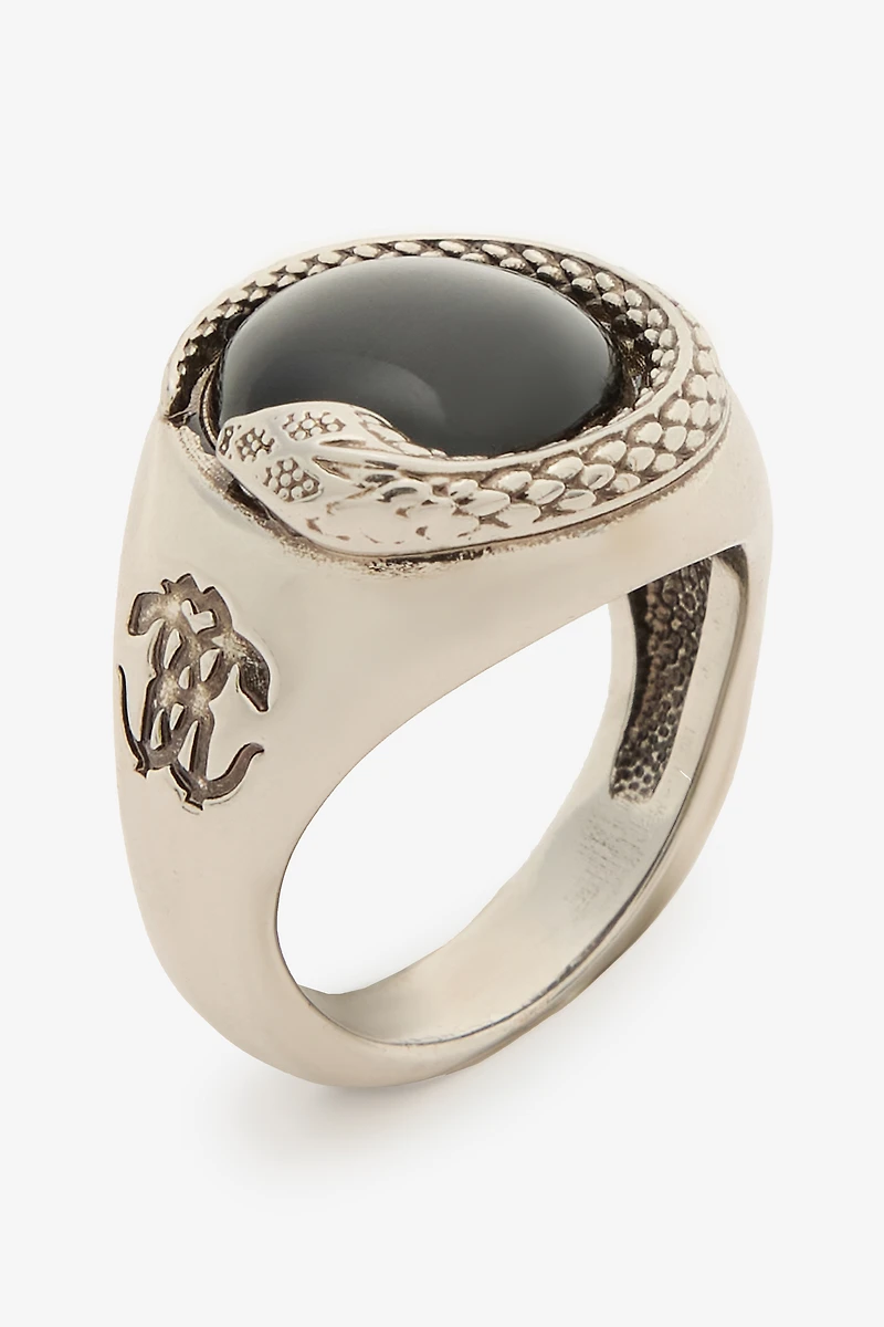 Cocktail Ring With Snake