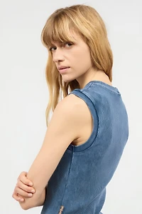 Tank Top With JC Monogram