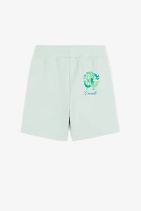 Monogram-print jersey shorts