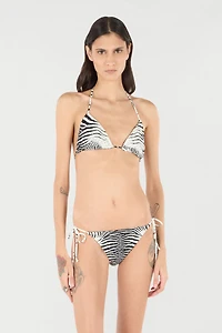 Zebra-Print Bikini