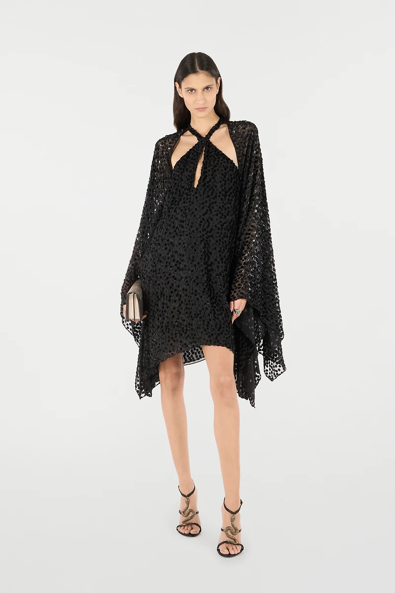 Polka-Dot Caftan