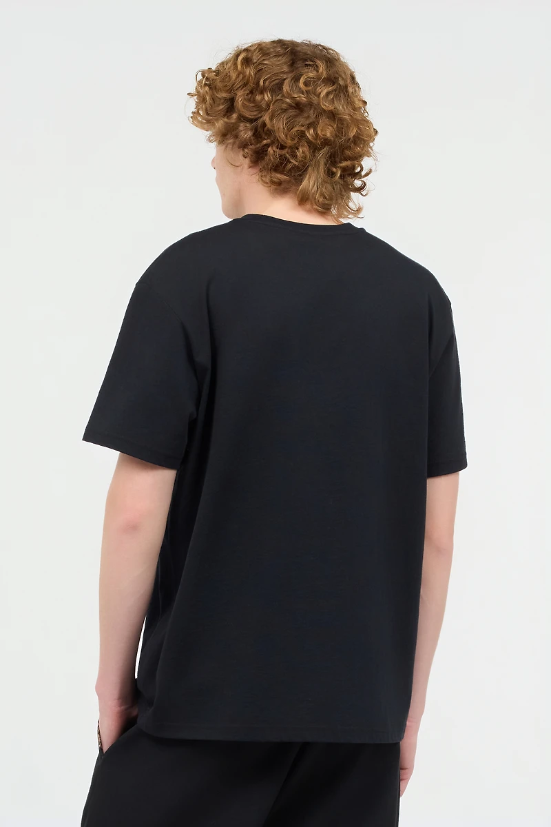 T-Shirt With Mini-Studded Logo