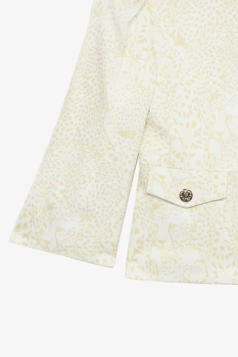 Cheetah-Print Jacket