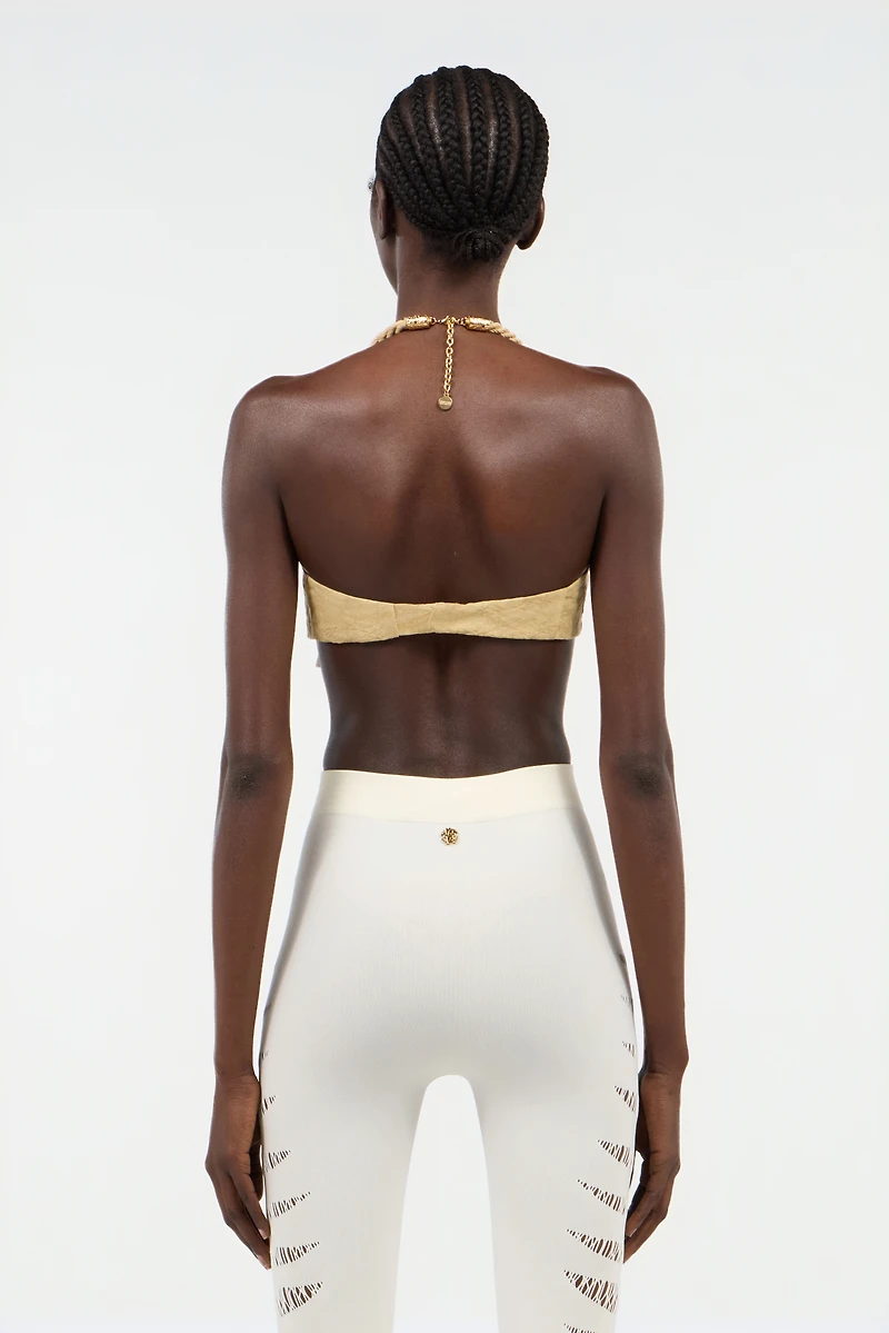 Sand Bralette Top with Rope Detail
