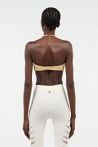 Sand Bralette Top with Rope Detail