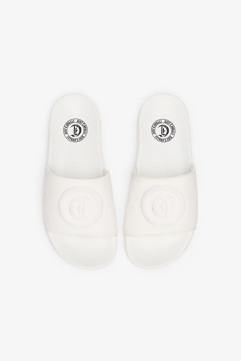 Sliders With JC Monogram And Logo