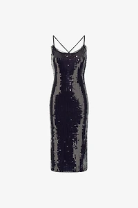 Sequin Midi Dress