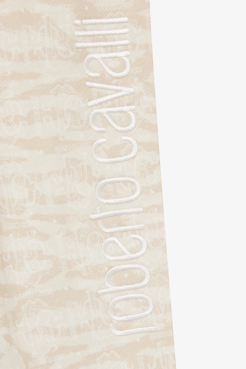 Sport Pants With Tiger Skin Print