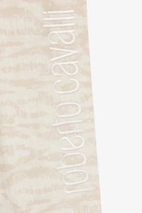 Sport Pants With Tiger Skin Print