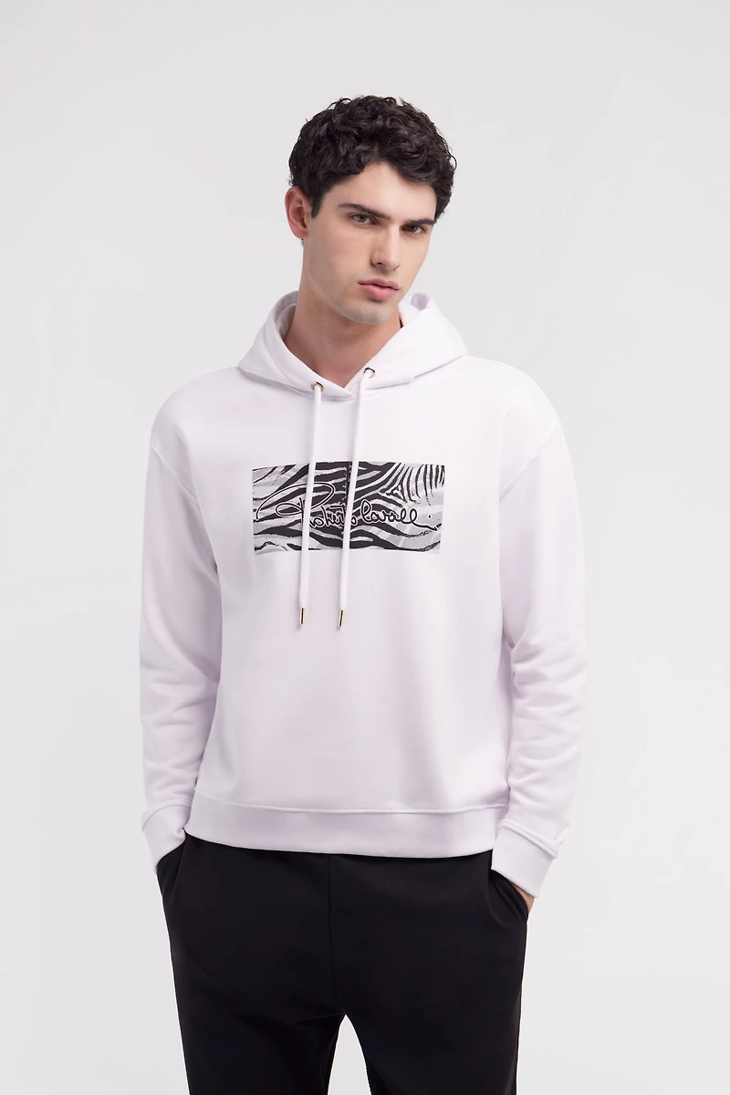 Sweatshirt with flag