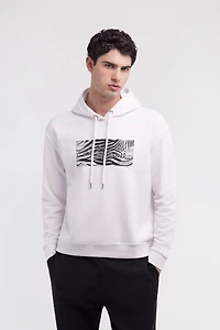 Sweatshirt with flag