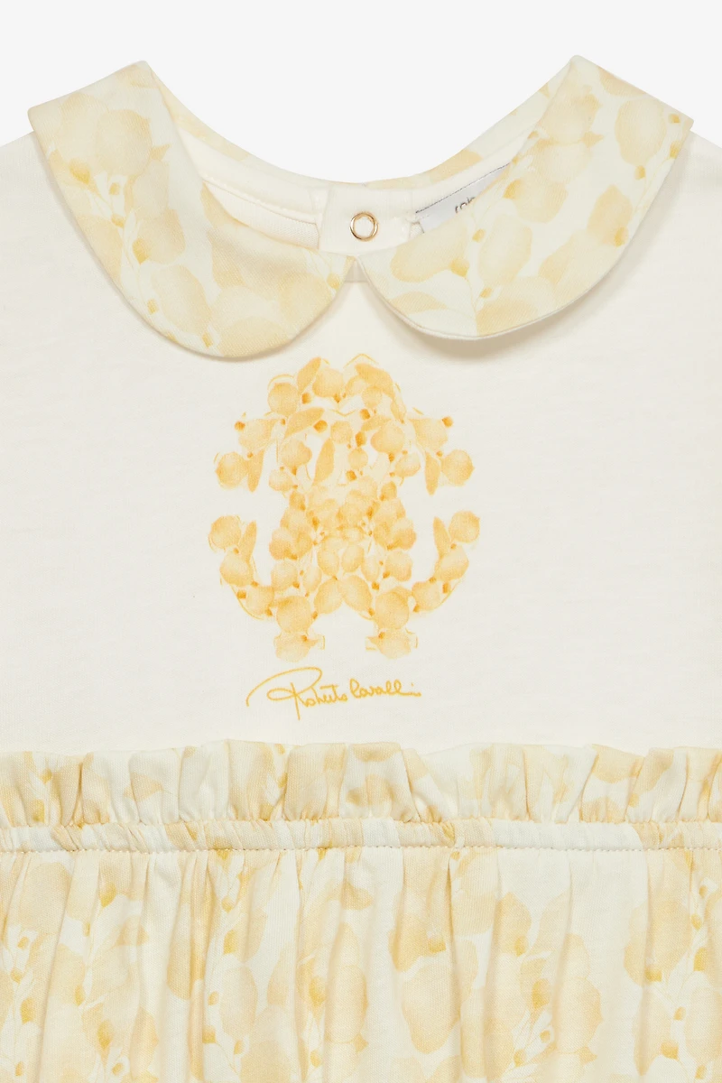 RC Monogram Dress With Floral Print