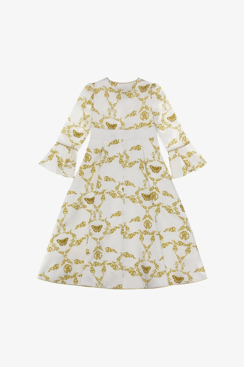 Golden Baroque Elegance Dress