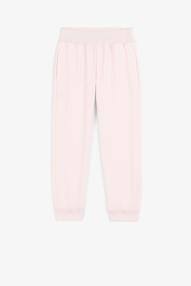 Logo-print cotton track pants