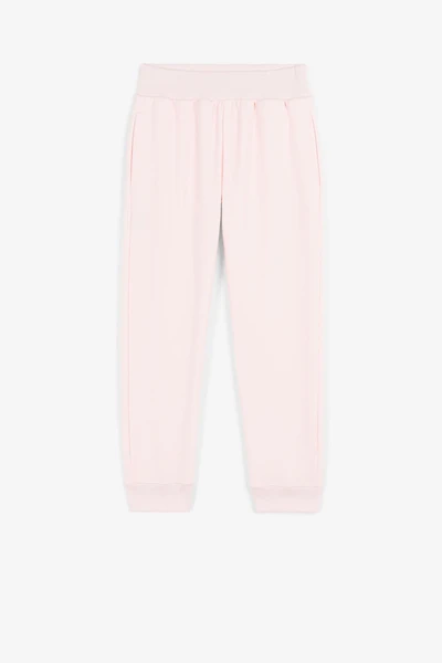 Logo-print cotton track pants