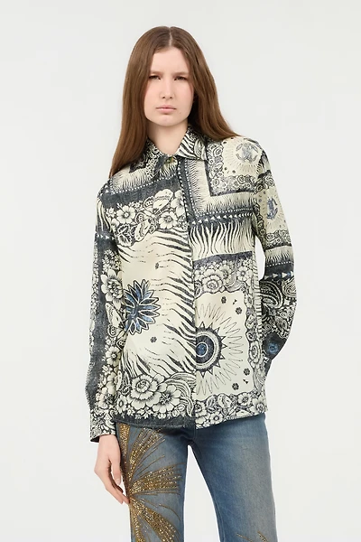 Bandana print Blouse