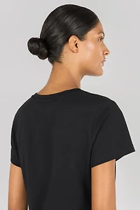 T-shirt with lettering
