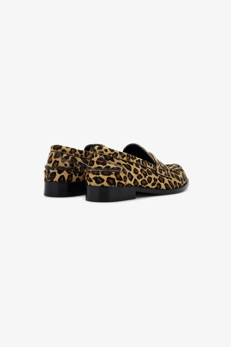Jaguar Print Mocassins