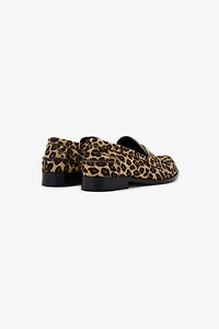 Jaguar Print Mocassins
