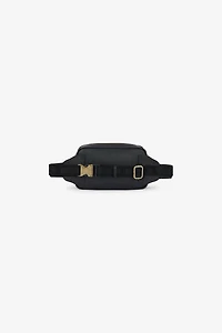 Black Belt Bag With Logo