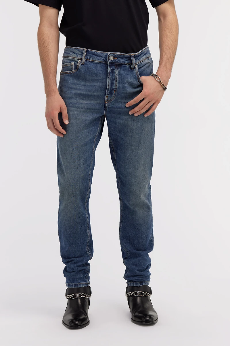 Straight leg jeans