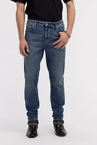 Straight leg jeans