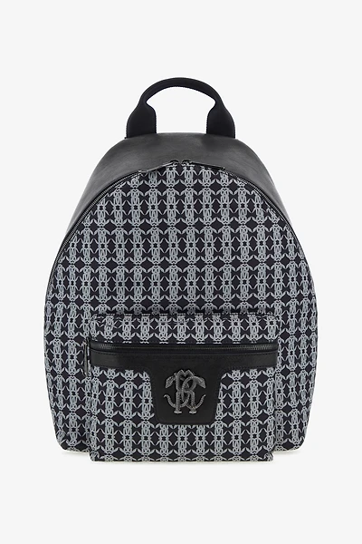 Backpack with Monogram Mirror Snake