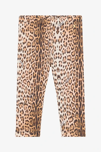 Leggings with Jaguar Skin Print
