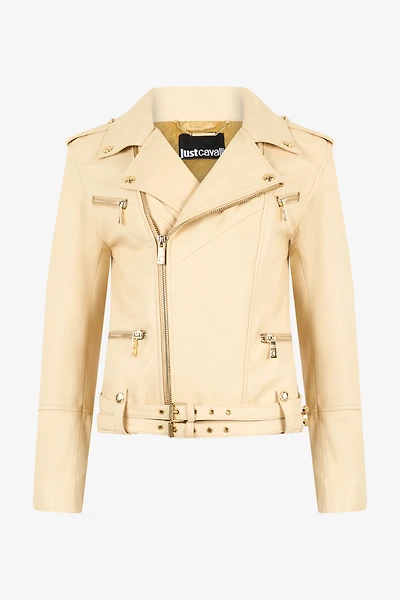 Jacket With Studded Logo