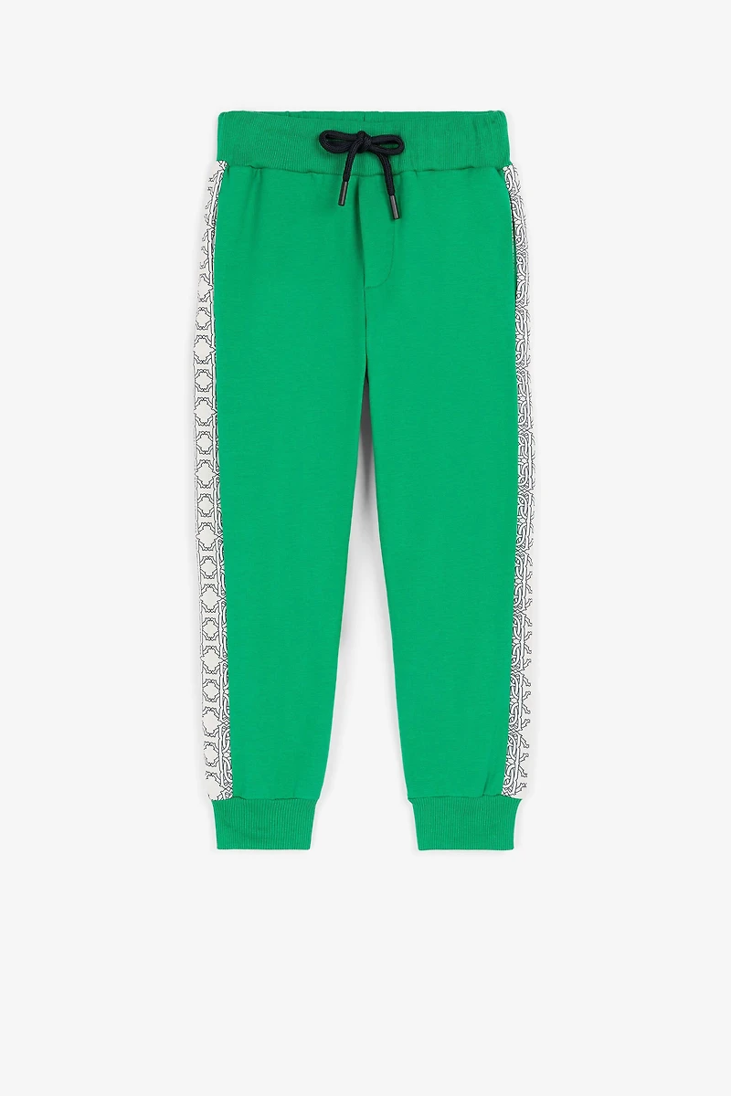 RC Monogram-Print Sweatpants