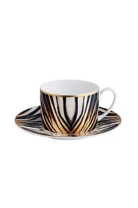 Ray Of Gold2 Tea Cups In Gift Box