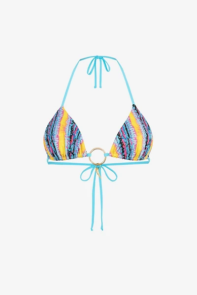 Baidera Print Swimsuit Bikini Top
