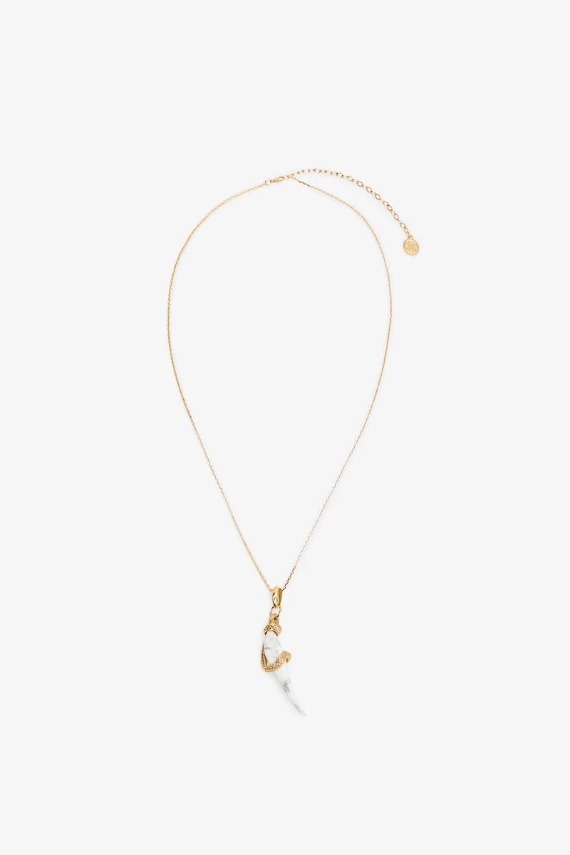 Necklace with Fang pendant