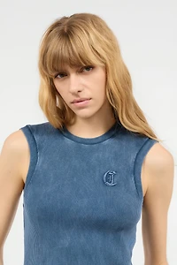 Tank Top With JC Monogram