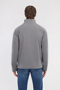 Padded down jacket with logo