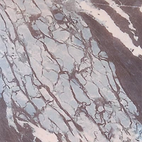 Marble-Print T-Shirt With Glittery Trims