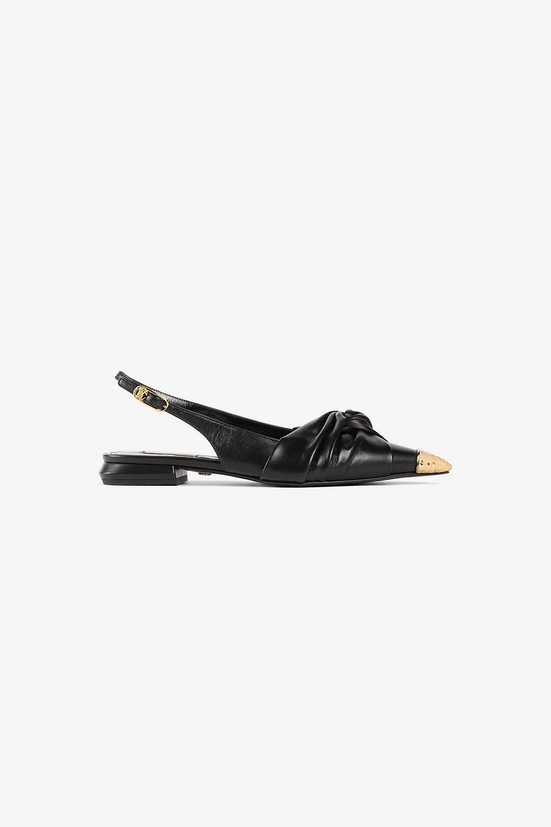 Le Pettegole slingback with decoration