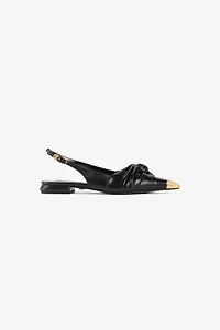 Le Pettegole slingback with decoration