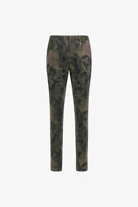 Hawaii Green printed trousers