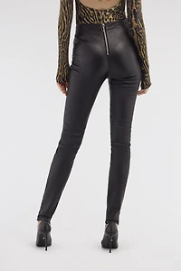 Leather leggings