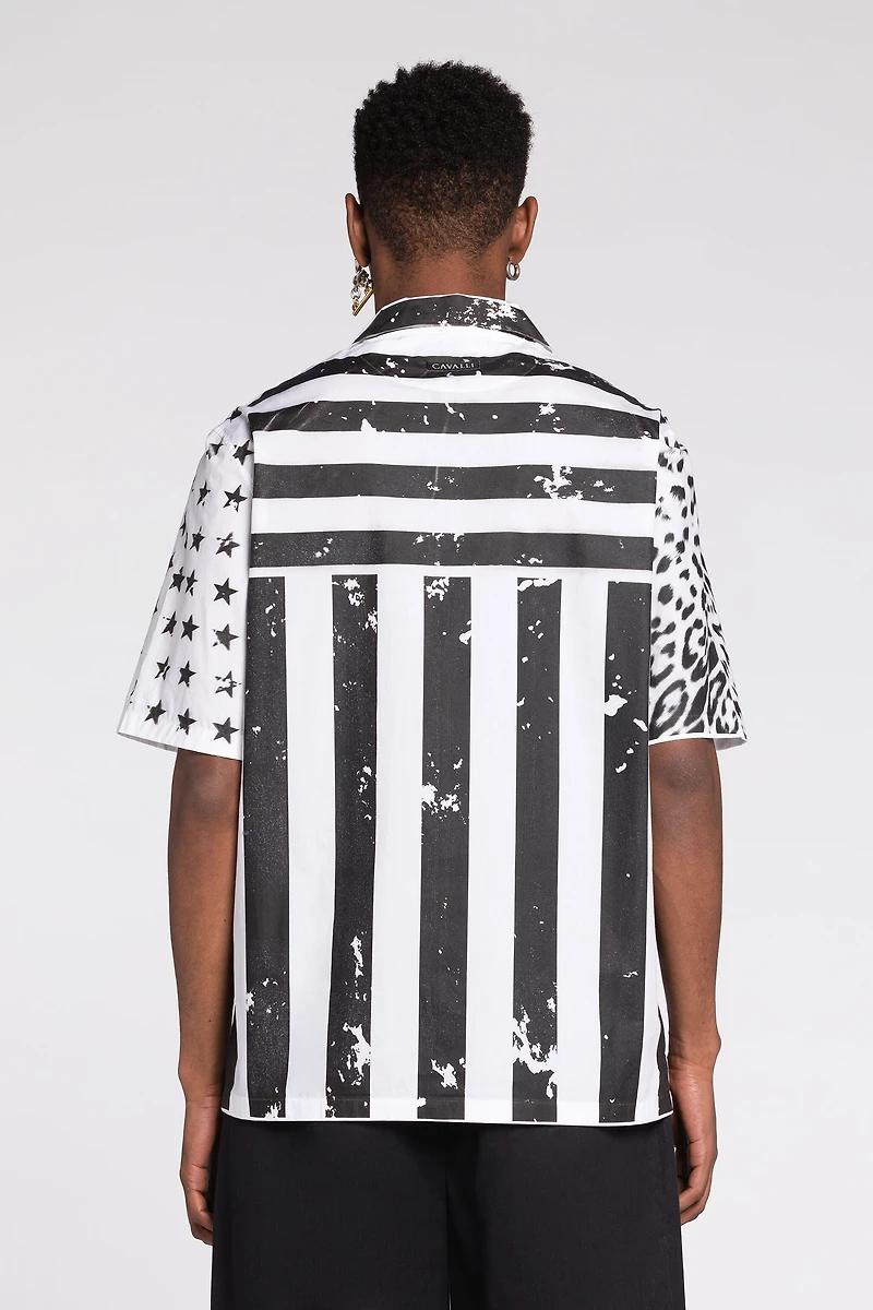 Graphic-print shirt