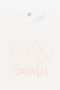 Animalier Patchwork-Print T-Shirt