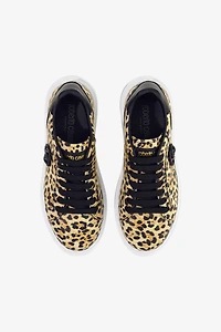 Low-Top Sneakers with Jaguar Print