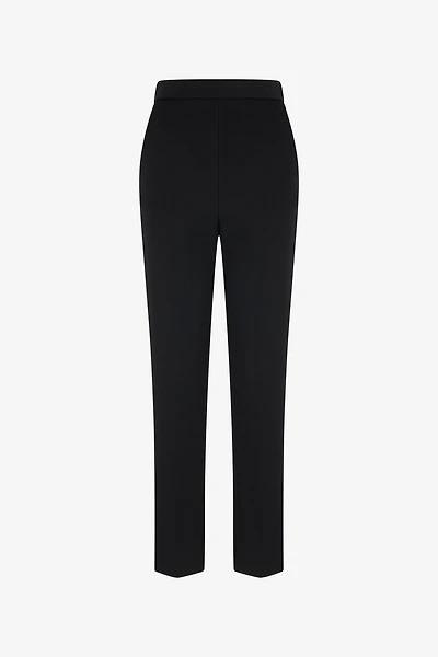 High-waisted trousers