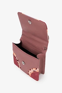 Small Pink Bag With Snakes