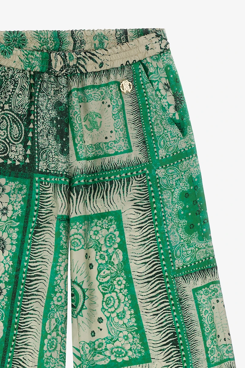 Bandana Print Pants