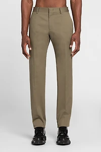 Tiger Tooth Pleated Trousers