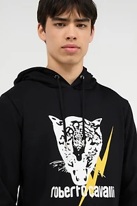 Sweatshirt with Jaguar and Lightning