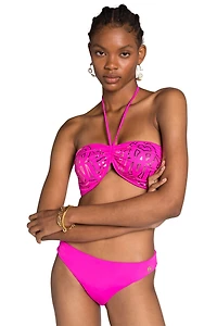 Fuchsia Logo Monogram RC Bikini