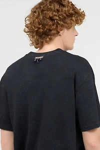 T-Shirt With JC Monogram Patch